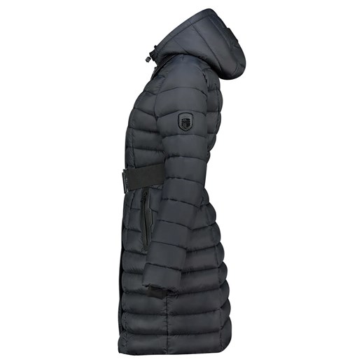 Geographical Norway Płaszcz pikowany &quot;Artema&quot; w kolorze czarnym Geographical Norway XXL wyprzedaż Limango Polska