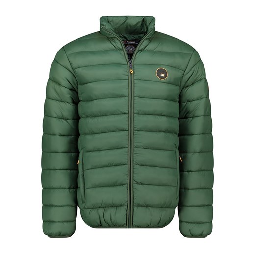 Geographical Norway Kurtka pikowana &quot;Amigomap&quot; w kolorze zielonym ze sklepu Limango Polska w kategorii Kurtki męskie - zdjęcie 187826285