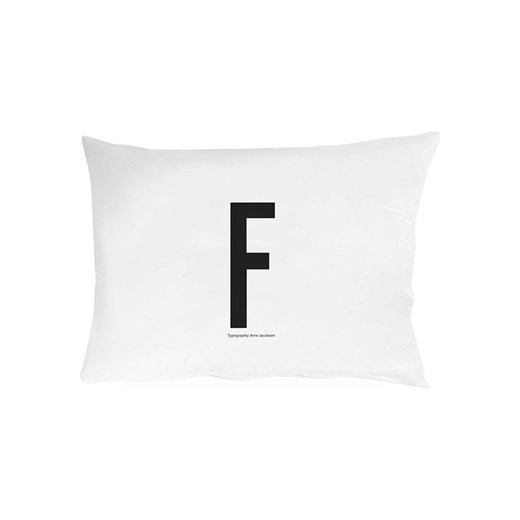 Design Letters Poszewka &quot;F&quot; w kolorze białym na poduszkę - 70 x 50 cm ze sklepu Limango Polska w kategorii Poduszki dekoracyjne - zdjęcie 187826417