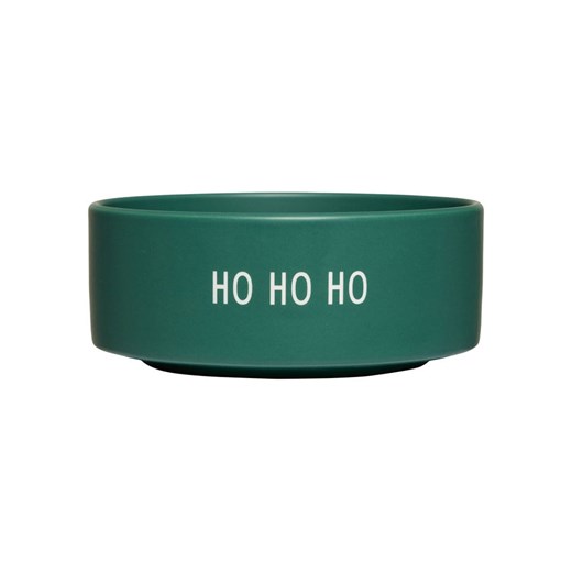 Design Letters Miska &quot;Ho Ho Ho&quot; w kolorze zielonym na przekąski - Ø 12 cm ze sklepu Limango Polska w kategorii Naczynia - zdjęcie 187826418