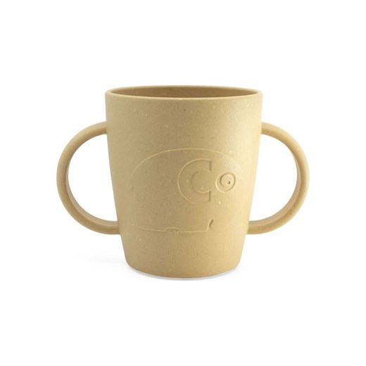 Sebra Kubek &quot;Mums&quot; w kolorze żółtym- 4 m+ Sebra onesize okazja Limango Polska