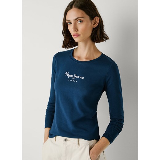 Pepe Jeans Koszulka &quot;New Virginia&quot; w kolorze granatowym Pepe Jeans M okazyjna cena Limango Polska