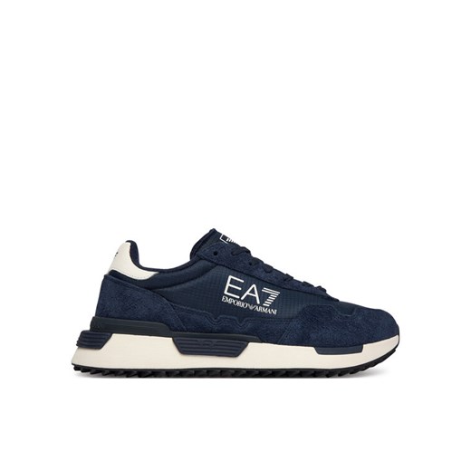 Sneakersy EA7 Emporio Armani 7X000380 AF19175 MZ157 Granatowy ze sklepu eobuwie.pl w kategorii Buty sportowe męskie - zdjęcie 187826945