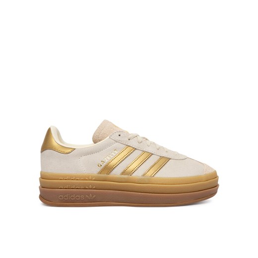 Sneakersy adidas Gazelle Bold IH6781 Beżowy ze sklepu eobuwie.pl w kategorii Buty sportowe damskie - zdjęcie 187826988