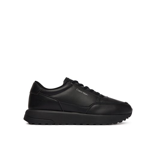 Calvin Klein Sneakersy City Runner Laceup Lth HM0HM02146 Czarny ze sklepu MODIVO w kategorii Buty sportowe męskie - zdjęcie 187828027