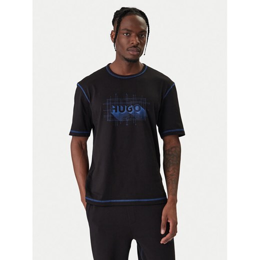 HUGO T-Shirt Nothal 50553498 Czarny Regular Fit ze sklepu MODIVO w kategorii T-shirty męskie - zdjęcie 187828035