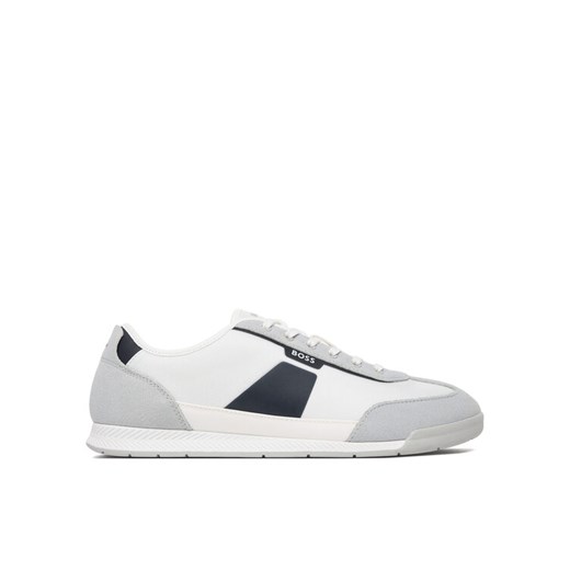 BOSS Sneakersy Nitan 50557886 Biały ze sklepu MODIVO w kategorii Buty sportowe męskie - zdjęcie 187828066