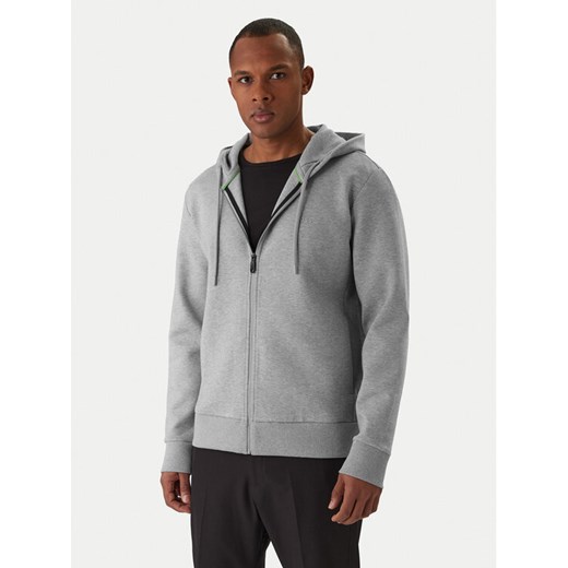 BOSS Bluza Saggy 50555495 Szary Regular Fit ze sklepu MODIVO w kategorii Bluzy męskie - zdjęcie 187828067