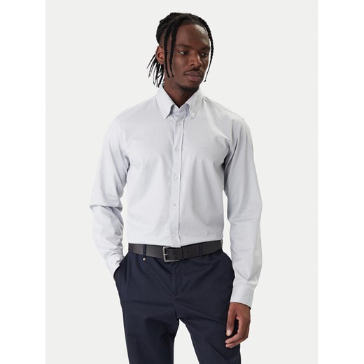 BOSS Koszula Rickert 50553001 Szary Regular Fit ze sklepu MODIVO w kategorii Koszule męskie - zdjęcie 187828106