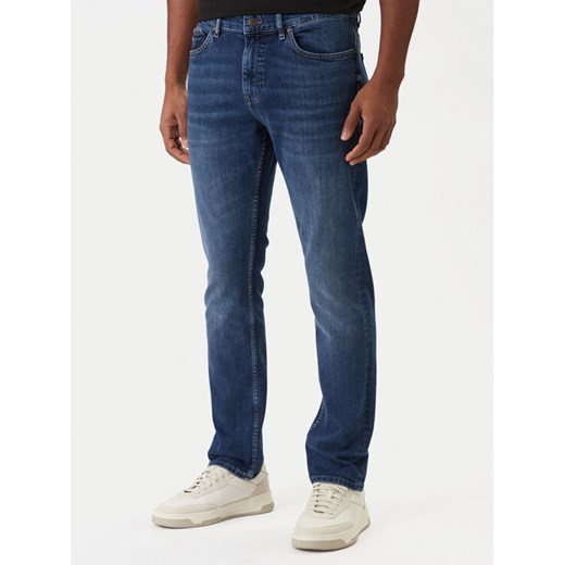 BOSS Jeansy Delaware Bo 50549514 Niebieski Slim Fit ze sklepu MODIVO w kategorii Jeansy męskie - zdjęcie 187828145