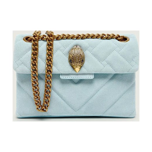 Kurt Geiger Torebka na ramię MINI KENSINGTON | zamsz ze sklepu Gomez Fashion Store w kategorii Listonoszki - zdjęcie 187829626