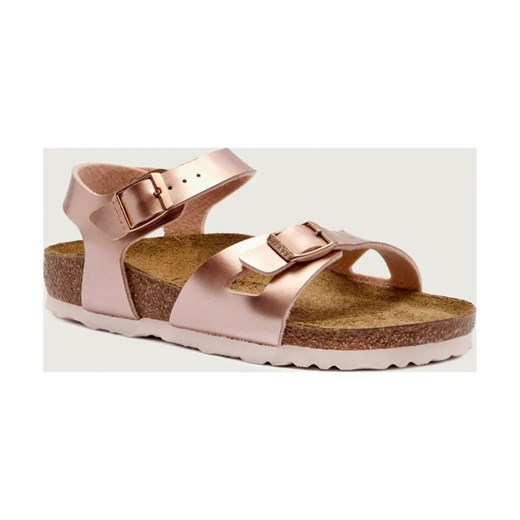 Birkenstock Sandały Rio Kids | z dodatkiem skóry | narrow fit ze sklepu Gomez Fashion Store w kategorii Sandały dziecięce - zdjęcie 187829638