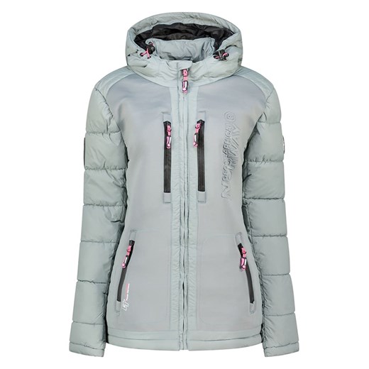 Geographical Norway Kurtka zimowa &quot;Beachwood&quot; w kolorze szarym ze sklepu Limango Polska w kategorii Kurtki damskie - zdjęcie 187830606