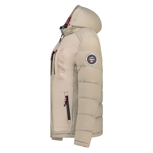 Geographical Norway Kurtka zimowa &quot;Beachwood&quot; w kolorze beżowym Geographical Norway M Limango Polska okazja
