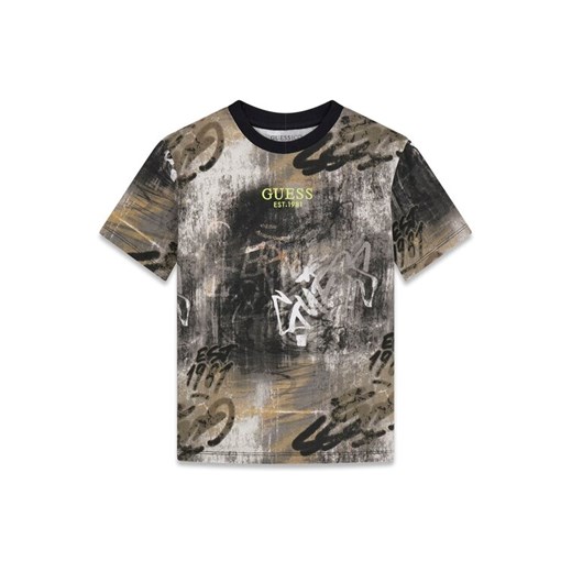 Guess Kids T-Shirt 180441 Kolorowy Classic Fit ze sklepu MODIVO w kategorii T-shirty chłopięce - zdjęcie 187846946