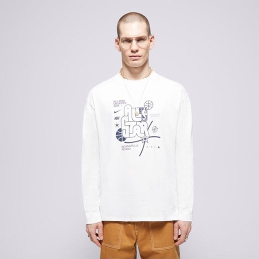 nike t-shirt nba m nk asw m90 ls tee n31 nba fq6530-100 ze sklepu 50style.pl w kategorii T-shirty męskie - zdjęcie 187847897