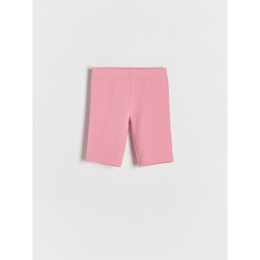 Reserved - Bawełniane kolarki - różowy ze sklepu Reserved w kategorii Spodenki dziewczęce - zdjęcie 187849455