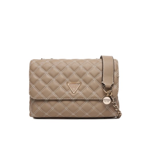 Torebka Guess Giully II HWBQ96 73200 Beżowy ze sklepu eobuwie.pl w kategorii Torebki damskie - zdjęcie 187849775