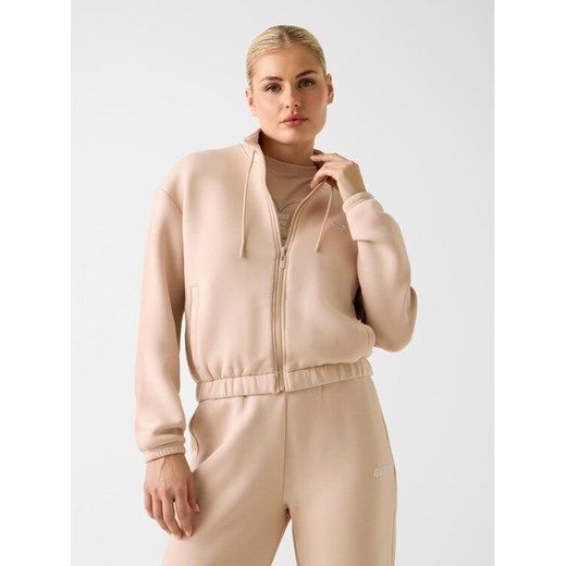 Guess Bluza 169845 Beżowy Classic Fit ze sklepu MODIVO w kategorii Bluzy damskie - zdjęcie 187849825