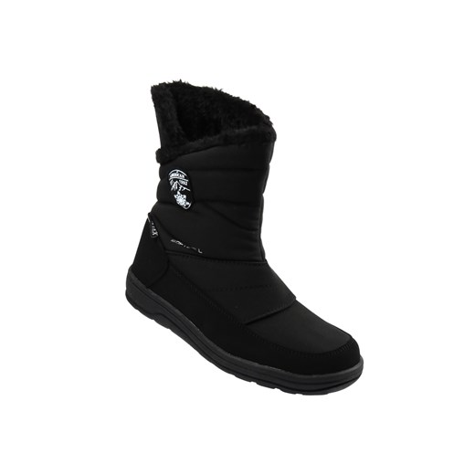 Damskie śniegowce AMERICAN CLUB SN56/25, czarne ze sklepu ulubioneobuwie w kategorii Śniegowce damskie - zdjęcie 187850346