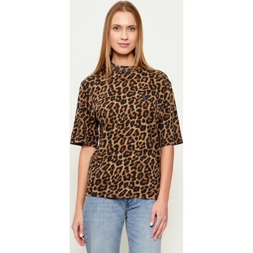 Anine Bing T-shirt AVI | Loose fit ze sklepu Gomez Fashion Store w kategorii Bluzki damskie - zdjęcie 187851285