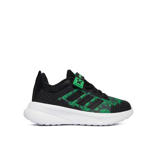 Sneakersy adidas Minecraft Fortarun 4.0 JR1943 Czarny ze sklepu eobuwie.pl w kategorii Buty sportowe dziecięce - zdjęcie 187851359