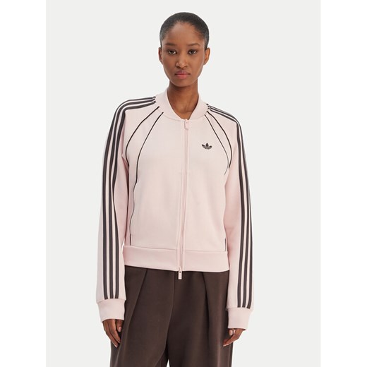 adidas Bluza KD6376 Różowy Regular Fit ze sklepu MODIVO w kategorii Bluzy damskie - zdjęcie 187851686