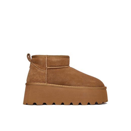 Badura Śniegowce EO-ANGEL-TS6279-01 Brązowy ze sklepu MODIVO w kategorii Śniegowce damskie - zdjęcie 187851688