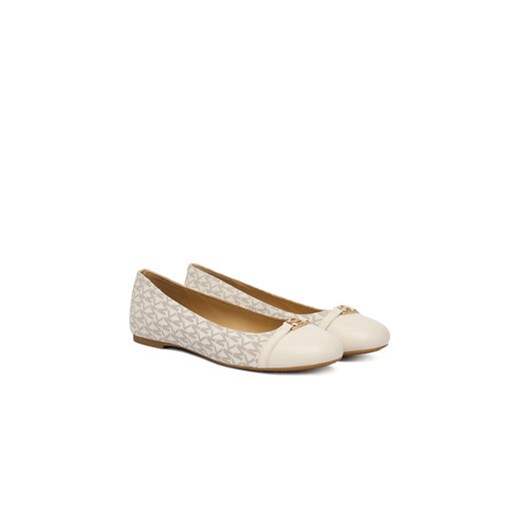 MICHAEL Michael Kors Baleriny Mandy Flat 40F5MAFP1L Écru Michael Michael Kors 35 MODIVO