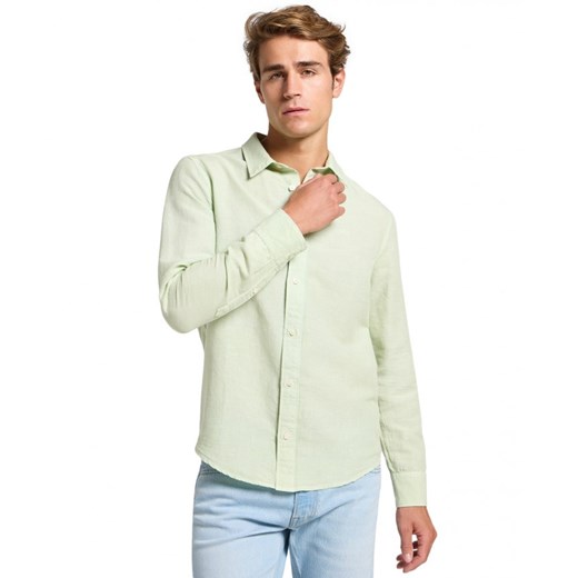 MESKA KOSZULA LEE PATCH SHIRT SOFT SAGE 112363905 ze sklepu YouNeedit.pl w kategorii Koszule męskie - zdjęcie 187854569