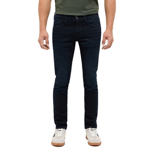 Męskie Spodnie jeansowe Mustang Style Oregon Slim Denim Blue 1017222 5000 802 ze sklepu YouNeedit.pl w kategorii Jeansy męskie - zdjęcie 187854656
