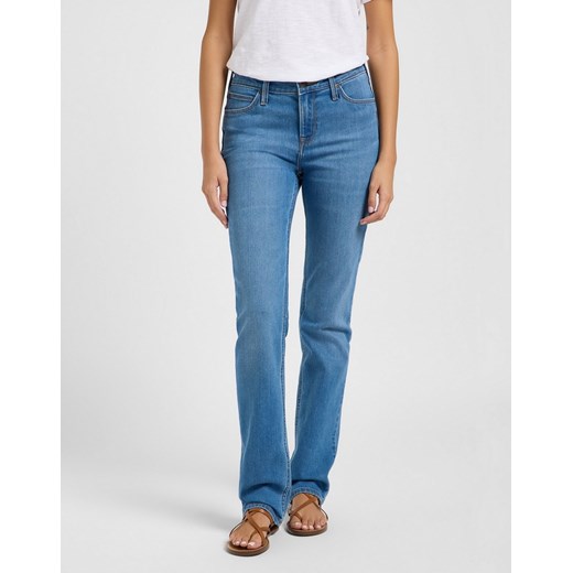 DAMSKIE SPODNIE LEE MARION STRAIGHT DARK CURRENTS 112365929 ze sklepu YouNeedit.pl w kategorii Jeansy damskie - zdjęcie 187854809