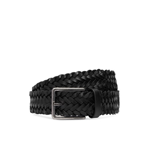 Pasek Męski Calvin Klein Warmth Buckle 35Mm LV04D7053G Czarny ze sklepu eobuwie.pl w kategorii Paski męskie - zdjęcie 187855465