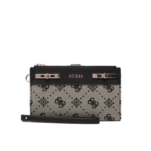 Portfel Guess Melinda Logo Slg SWJP99 02157 Czarny ze sklepu eobuwie.pl w kategorii Portfele damskie - zdjęcie 187855466