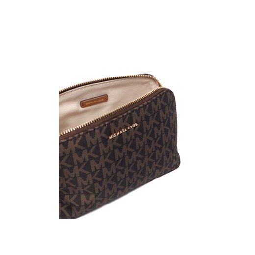 Kosmetyczka Michael Kors 32R6GJ6T5C Brązowy Michael Kors OS eobuwie.pl