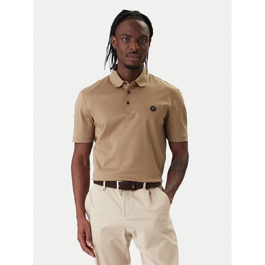 BOSS Polo Parris 01 50555829 Khaki Regular Fit ze sklepu MODIVO w kategorii T-shirty męskie - zdjęcie 187855778