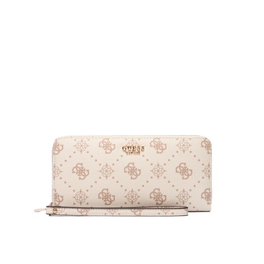 Guess Portfel Carrie Logo Slg SWGP98 98146 Écru ze sklepu MODIVO w kategorii Portfele damskie - zdjęcie 187855795