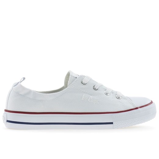 Buty damskie Lee Cooper LCW-25-02-3296L - białe ze sklepu streetstyle24.pl w kategorii Trampki damskie - zdjęcie 187856285