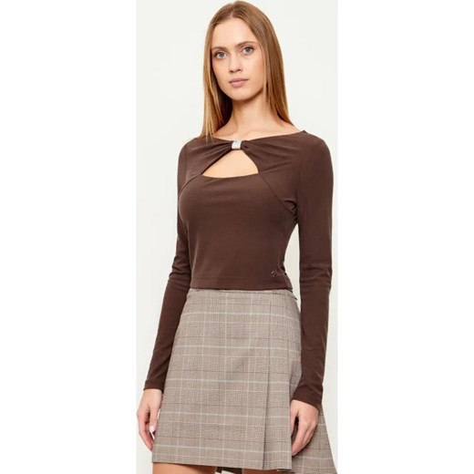 GUESS Bluzka MILENA | Slim Fit ze sklepu Gomez Fashion Store w kategorii Bluzki damskie - zdjęcie 187857295