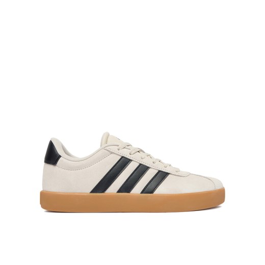 Sneakersy adidas Vl Court 3.0 KI6493 Beżowy ze sklepu eobuwie.pl w kategorii Buty sportowe damskie - zdjęcie 187857317