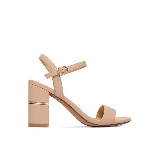 JENNY Sandały CEO-CD25-251-1 Beżowy ze sklepu MODIVO w kategorii Sandały damskie - zdjęcie 187857545
