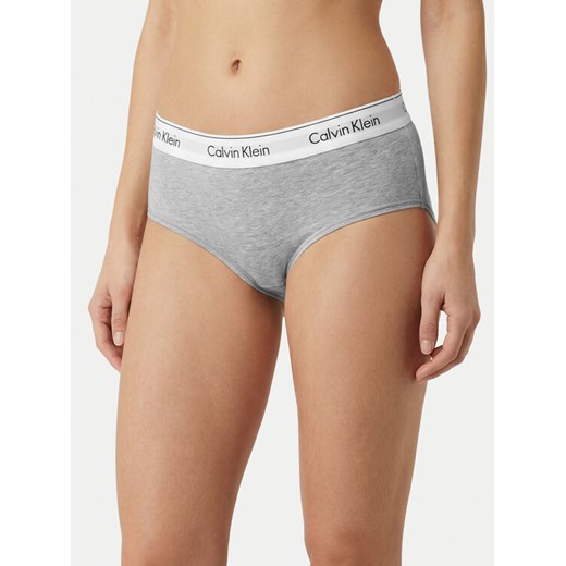 Calvin Klein Underwear Bokserki LV00QF8527 Szary ze sklepu MODIVO w kategorii Majtki damskie - zdjęcie 187857586