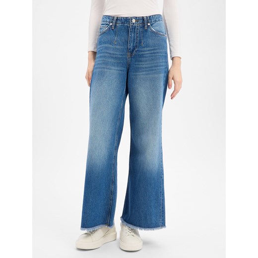 JOOP! Dżinsy - Martha Kobiety Bawełna medium stone jednolity ze sklepu vangraaf w kategorii Jeansy damskie - zdjęcie 187858009