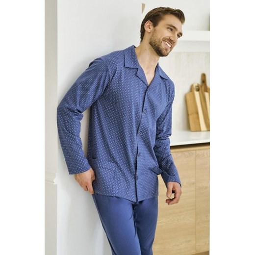 Taro Darek 3483 MAXI PLUS piżama męska rozpinana ze sklepu intimiti.pl w kategorii Piżamy męskie - zdjęcie 187858238