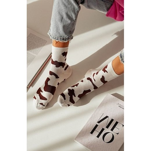 Milana 0200 Krówki skarpety damskie ze sklepu intimiti.pl w kategorii Skarpetki damskie - zdjęcie 187858325