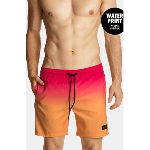 Henderson KMB-210 pink/coral kąpielówki męskie ze sklepu intimiti.pl w kategorii Majtki męskie - zdjęcie 187858398