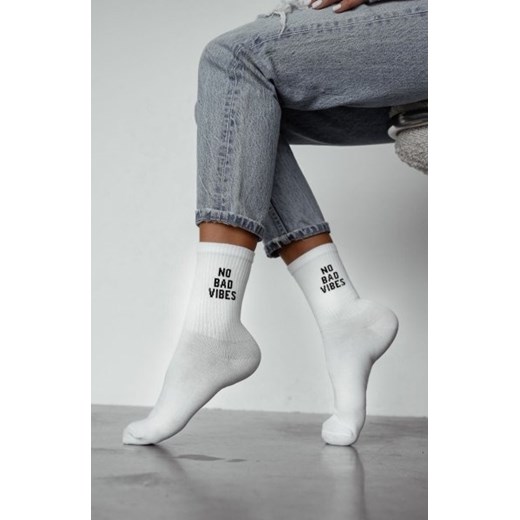 Milena 0200-197 No Bad Vibes skarpety damskie ze sklepu intimiti.pl w kategorii Skarpetki damskie - zdjęcie 187858957