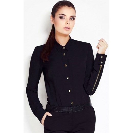 Awama A52 koszula czarna ze sklepu intimiti.pl w kategorii Koszule damskie - zdjęcie 187859209