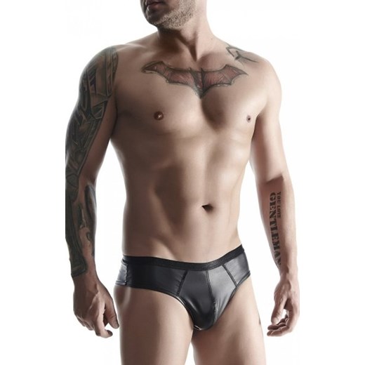 Bokserki męskie wetlook BRI003 ze sklepu intimiti.pl w kategorii Majtki męskie - zdjęcie 187859449