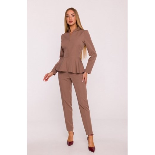 Moe kombinezon z baskinką mokka M878 ze sklepu intimiti.pl w kategorii Kombinezony damskie - zdjęcie 187859496